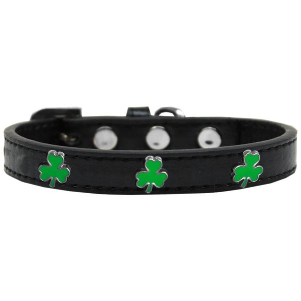 Mirage Pet Products Shamrock Widget Dog CollarBlack Size 14 631-21 BK14